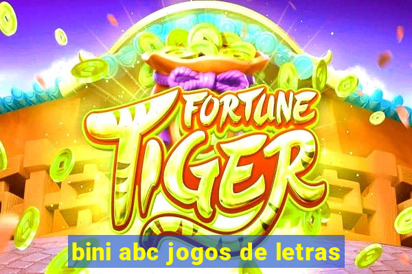 bini abc jogos de letras